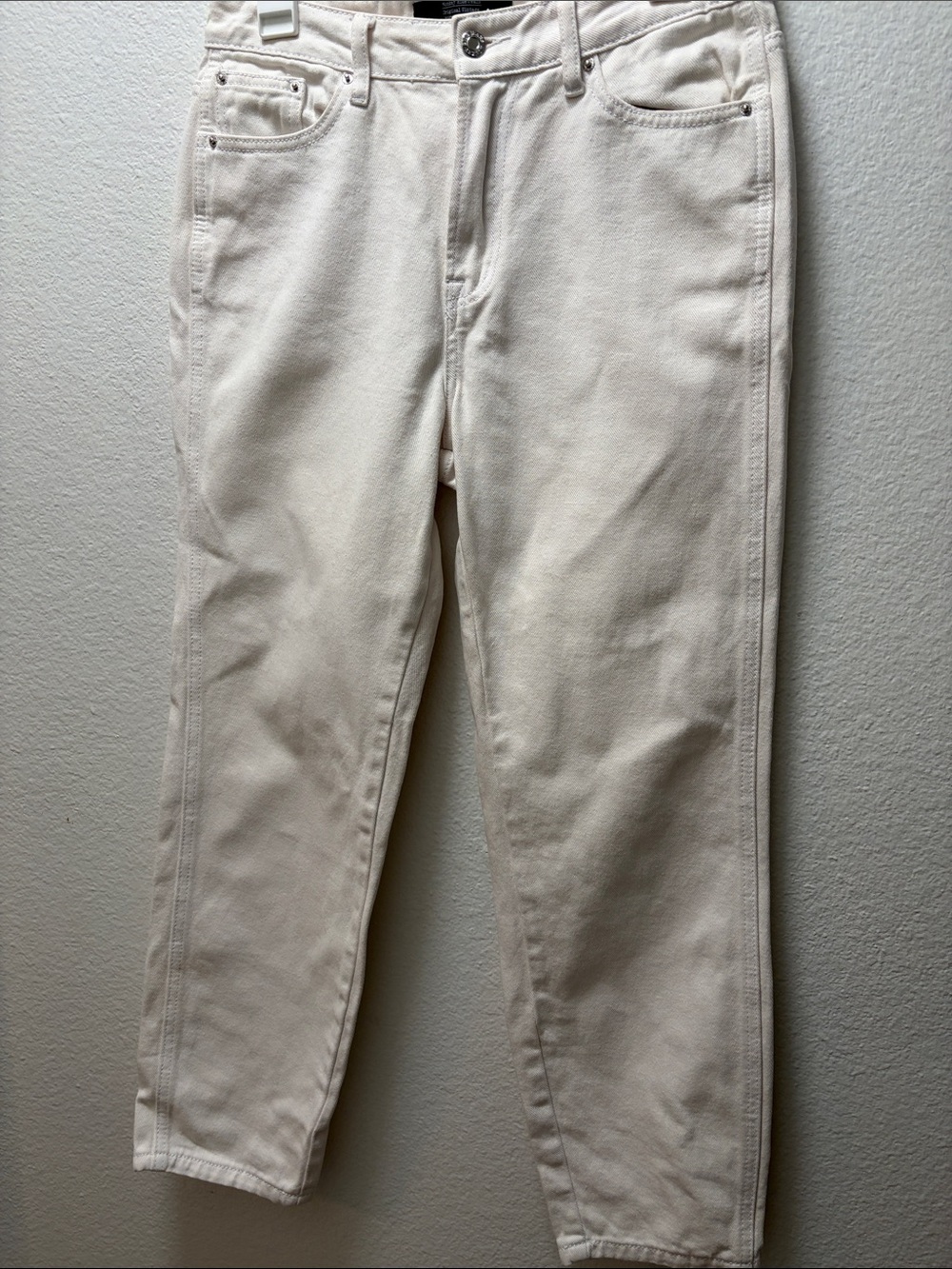 Monkey Ride women's white jeans